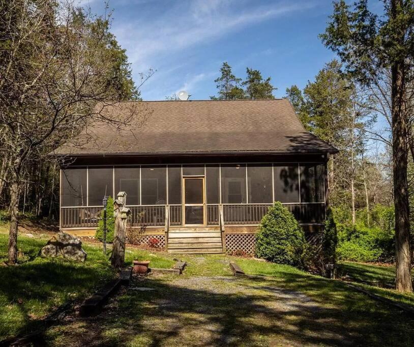 Cozy Cabin W/ Indoor Fireplace & Tranquil Views Luray Eksteriør bilde